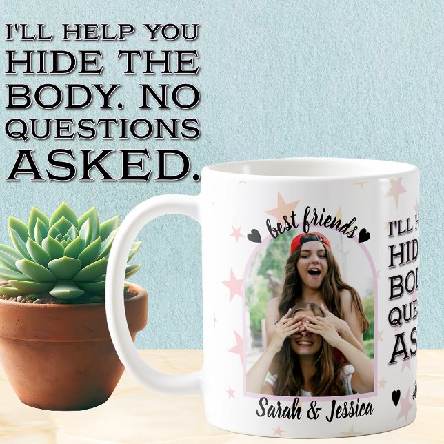 Mug Meilleur ami Partenaires dans le crime Photo MugMu (Créateur téléchargé)