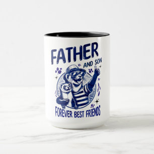 Mug Meilleur ami père et fils