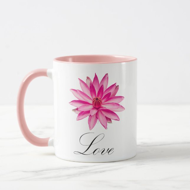 Mug Meilleur amour lotus (Gauche)