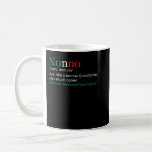 Mug Meilleur Amusant Nonno Italien Grand-Père Définiti