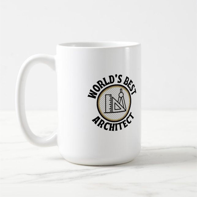 Mug meilleur architecte du monde (Gauche)