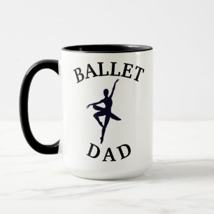 Mug Meilleur "BALLET PÈRE" Jamais ! Café du père dansa