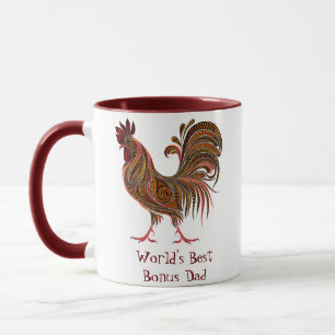 Mug Meilleur bonhomme au monde de poulet de la ferme d