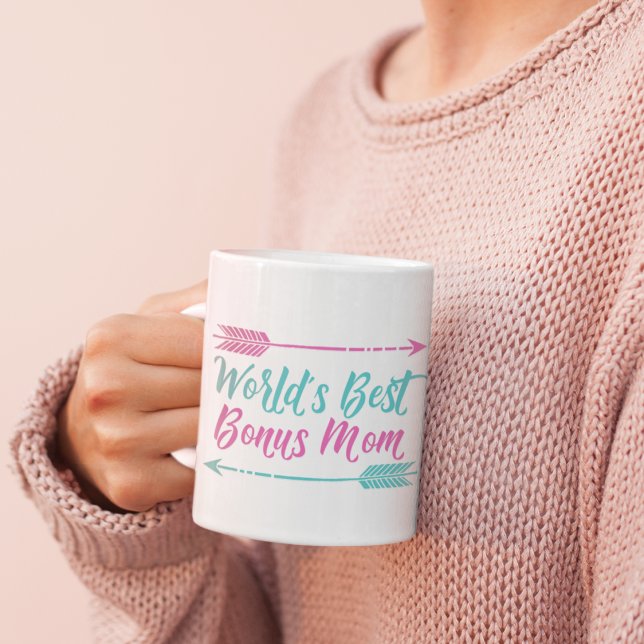 Mug Meilleur Bonus Maman du monde (Créateur téléchargé)
