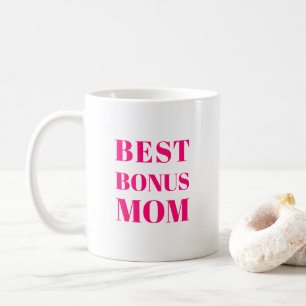 Mug Meilleur Bonus Maman Fête des Mères chaud rose fuc