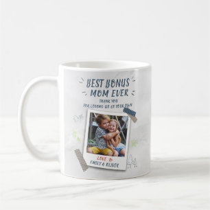 Mug Meilleur Bonus Maman Fête des mères StepMom Photo