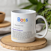 Meilleur Boss Drôle Jamais Recherche Avec Message