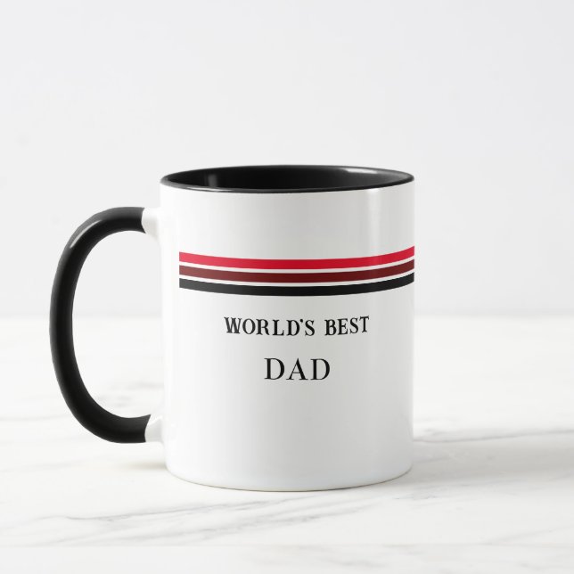 Mug Meilleur cadeau d'anniversaire de papa pour mari a (Gauche)
