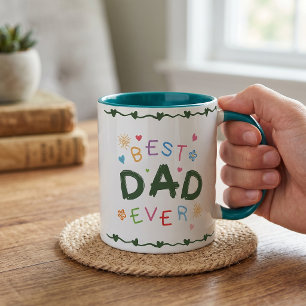 Mug Meilleur Cadeau de Papa pour la Fête des Pères