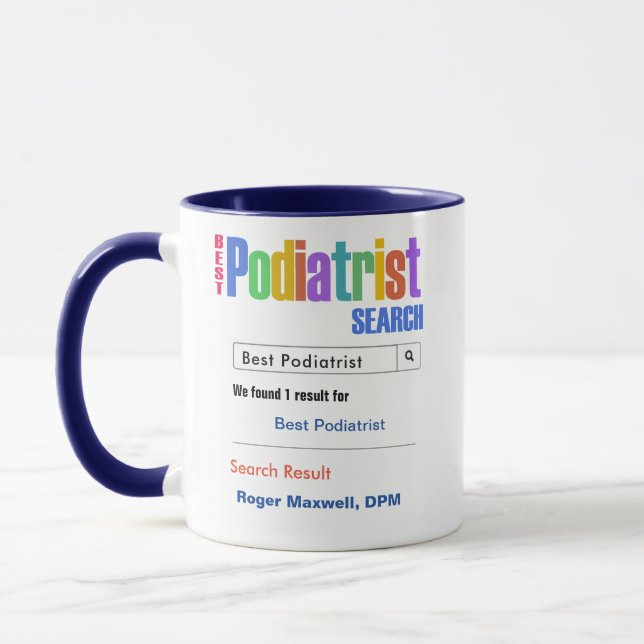 Mug Meilleur cadeau fait sur commande drôle de (Gauche)