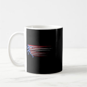 Mug Meilleur cadeau Usa Drapeau Américain Athlétisme É