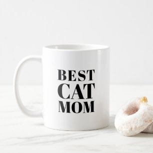 Mug Meilleur Chat Maman Fête des mères ou cadeau d'ann
