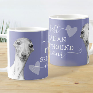 Mug Meilleur Chien Greyhound Italien Maman mignonne Ig