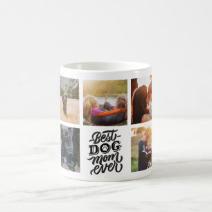Mug Meilleur Chien Maman Jamais Personnalisé Photo Col
