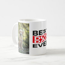 Meilleur Chien Papa Jamais Pet 2 Photo Personnalis