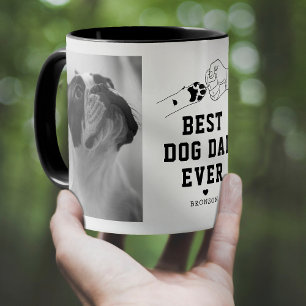 Mug Meilleur Chien Papa Jamais Pompe Poing