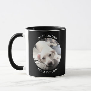 Mug Meilleur Chien Papa Photo Sweet White Chien Chien 