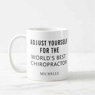 Mug Meilleur chiropraticien Nom professionnel personna