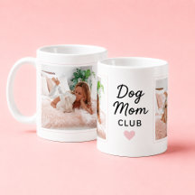 Meilleur Club Maman Chien Personnalisé 2 Photo
