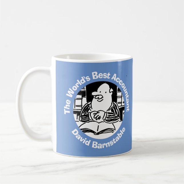 Mug Meilleur comptable du monde (Gauche)
