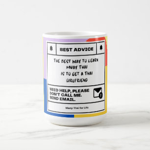 Mug Meilleur conseil pour apprendre Muay Thai