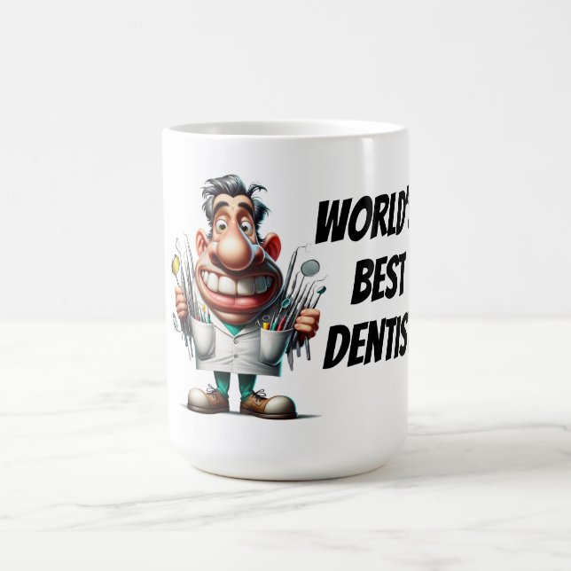 Mug Meilleur dentiste du monde (Centre)