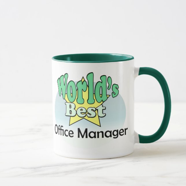 Mug Meilleur directeur de bureau au monde (Droite)