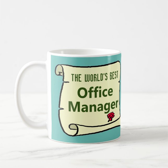 Mug Meilleur Directeur de Bureau au monde. (Gauche)
