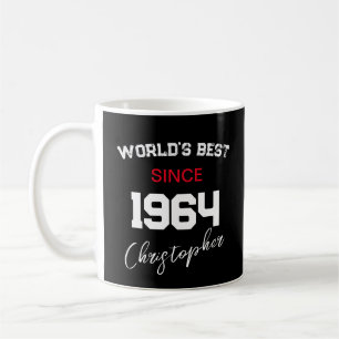 Mug Meilleur du monde depuis 1964 Joyeux 60ème anniver