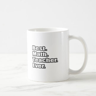 Mug Meilleur enseignant en mathématiques