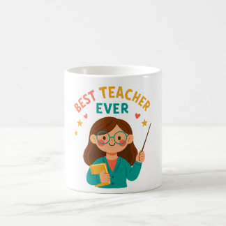Mug Meilleur Enseignant Jamais – Appréciation de Dessi