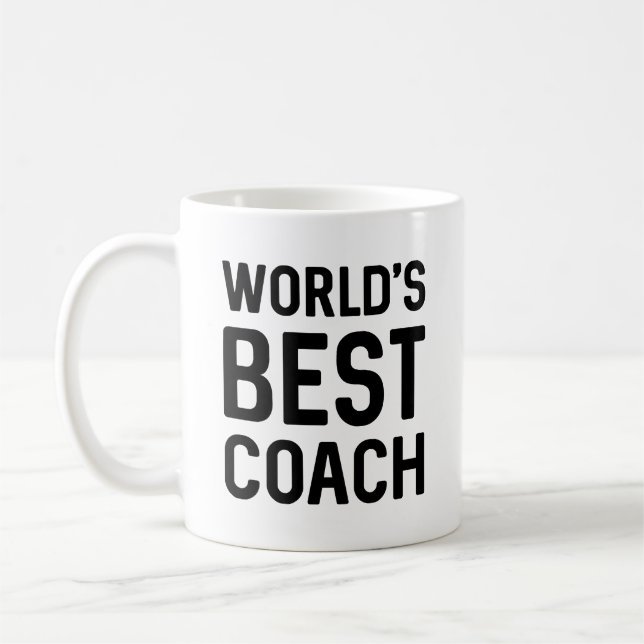Mug Meilleur entraîneur au monde (Gauche)