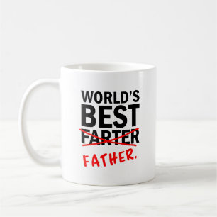Mug Meilleur Farter du monde   Citation drôle Texte n