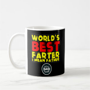 Mug Meilleur Farter du monde de la fête des pères Je v