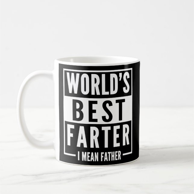 Mug Meilleur Farter du monde masculin Je veux dire Pèr (Gauche)