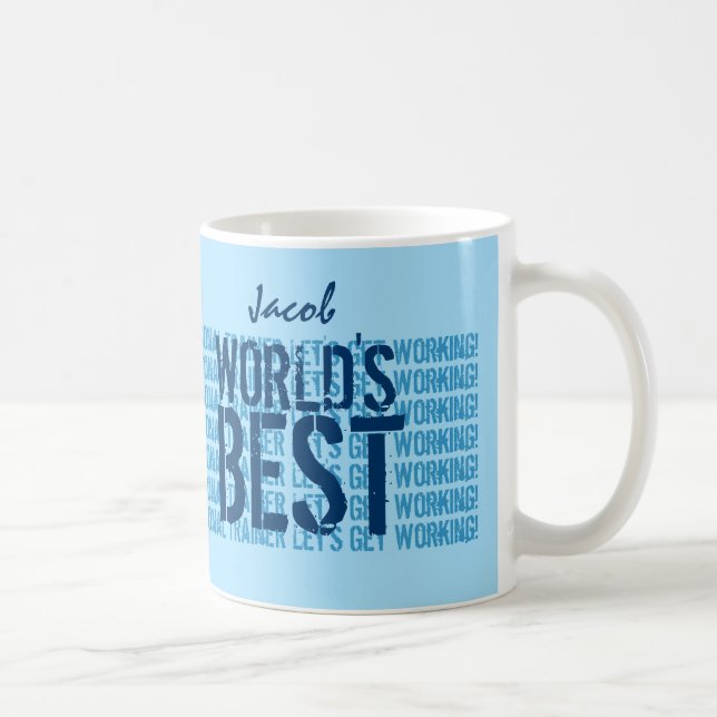 Mug Meilleur FORMATEUR PERSONNEL au monde, commençons  (Droite)