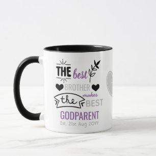 Mug Meilleur Frère Ami Fait Meilleur Parrain Parrain