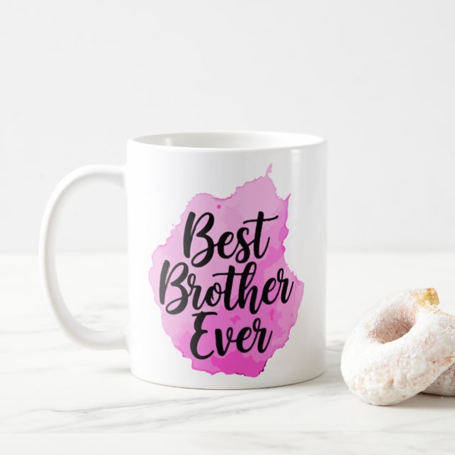 Mug Meilleur Frère | frère drôle bro en droit (Avec donut)