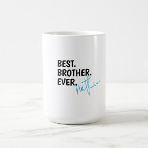 Mug Meilleur frère personnalisé, frère personnalisé