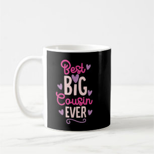 Mug Meilleur Grand Cousin Jamais Pour Les Filles Et Le