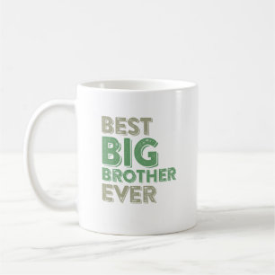 Mug Meilleur Grand Frère Bro Jamais plus vieux frère f