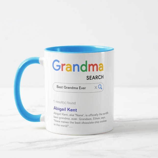 Mug Meilleur Grand-Mère jamais Résultats du moteur de  (Gauche)