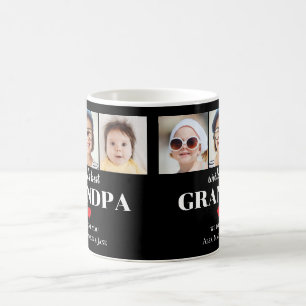 Mug Meilleur Grand-Père du Monde On t'aime 3 Noms de P