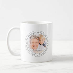Mug Meilleur Grand-père jamais photo classique moderne