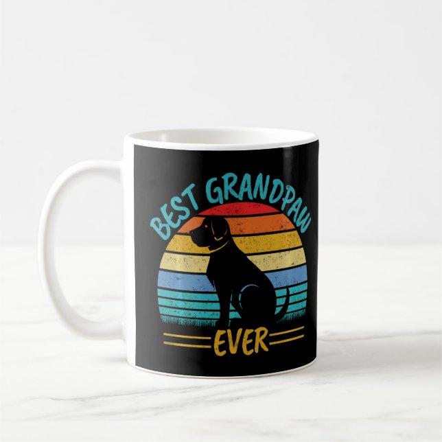 Mug Meilleur Grand-Pw Jamais Pour Le Grand-Père De Chi (Gauche)