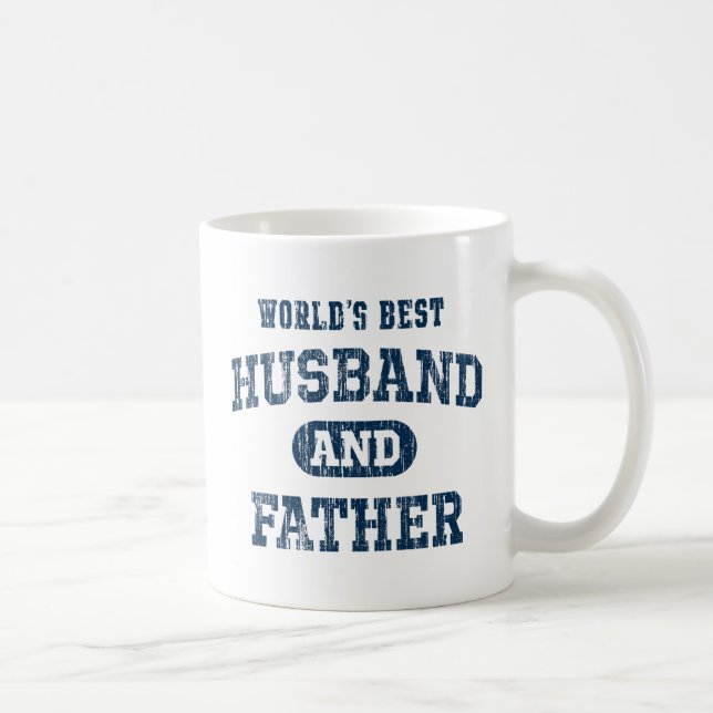 Mug Meilleur Mari et Père Apron du monde (Droite)
