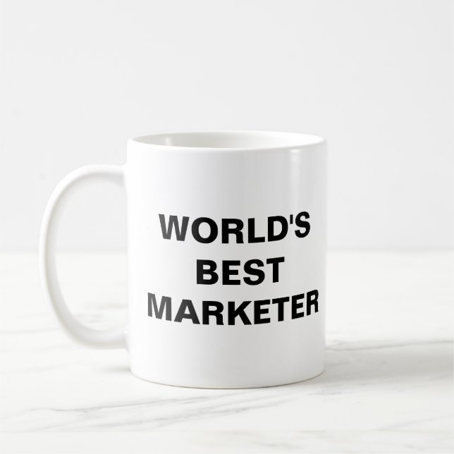Mug Meilleur marqueur du monde (Gauche)