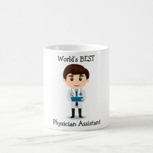 Mug Meilleur médecin adjoint du monde, Homme