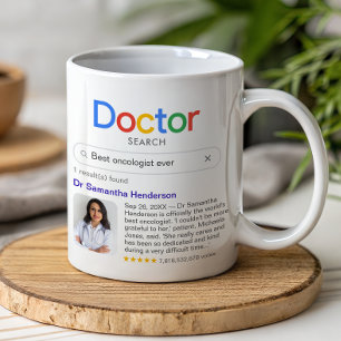 Mug Meilleur Médecin Recherche avec Photo et Message