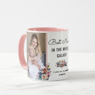 Mug Meilleur Nana dans toute la galaxie Grandma Photo-